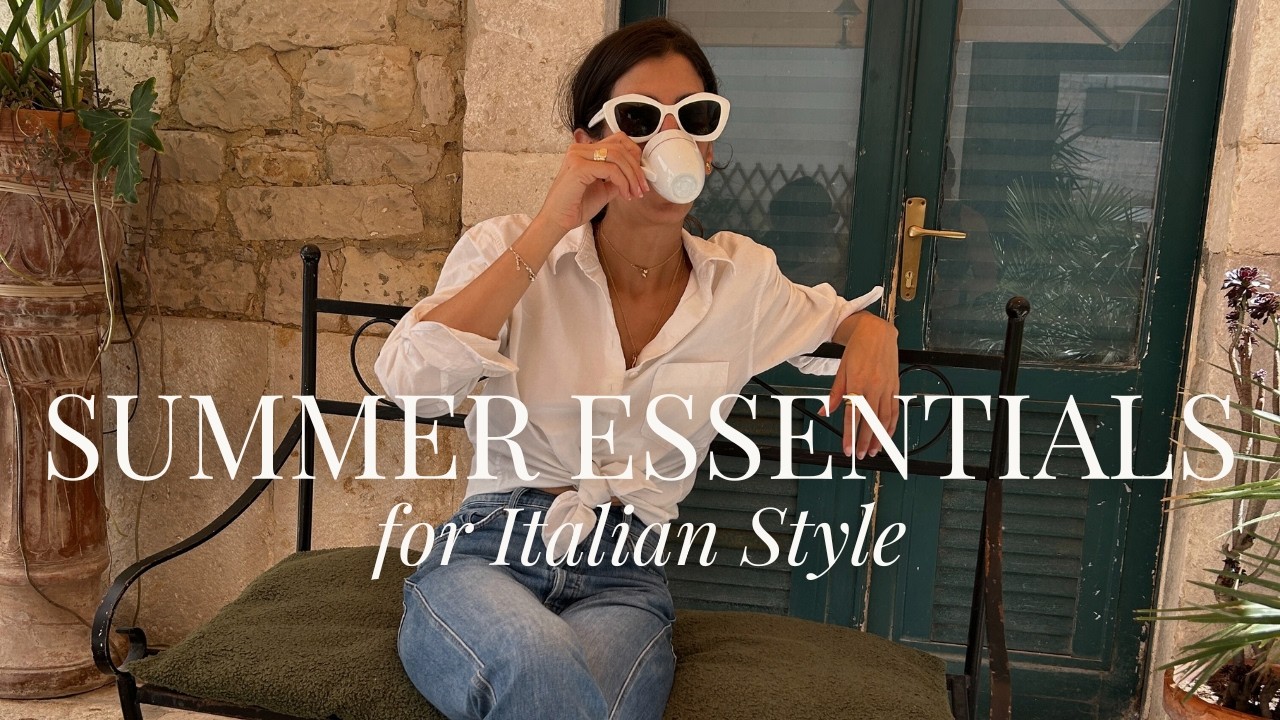 5 Summer Essentials Every Italian Owns