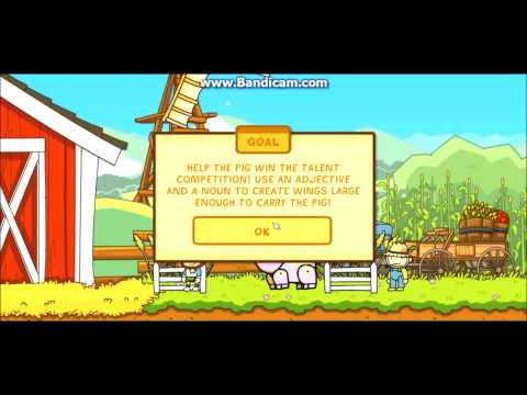 scribblenauts unlimited #1  SOLITO INIZIO...   SOLITO TUTORIAL