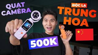 CheckVAR ĐỘC LẠ - REVIEW QUẠT CẦM TAY CÓ CAMERA QUAY VIDEO NHƯ POCKET 3???