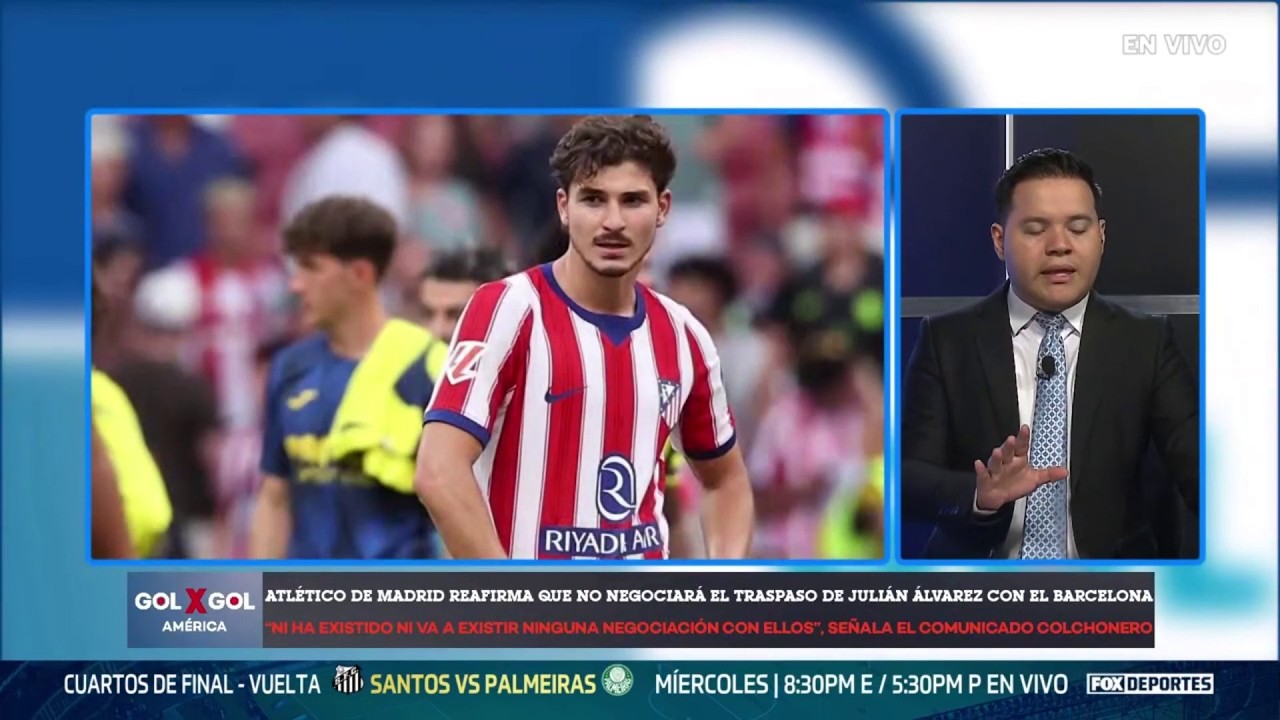 💥 AL BARCELONA NO | Contundente postura del Atlético de Madrid con Julián Álvarez | GolXGol