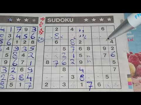 Tuesday. Bonus Extra edition. (#2590) Four Stars Sudoku puzzle. 04-06-2021 Extra part 2 of 4