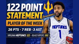 Neptunes Drop 122 Points | Jaleel Nelson Player of the Week | Beltway Bombers Up Next
