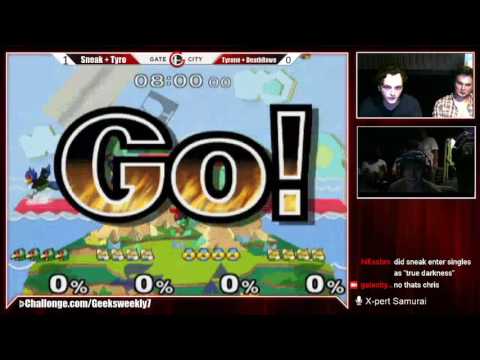 Geeksboro Weekly 7 - Sneak + Tyro vs Tyrone + DeathRowe