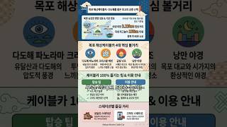 목포 해상케이블카 꼭 타야 하는 이유! 국내 최장 케이블카 절경·야경·이용 꿀팁 총정리