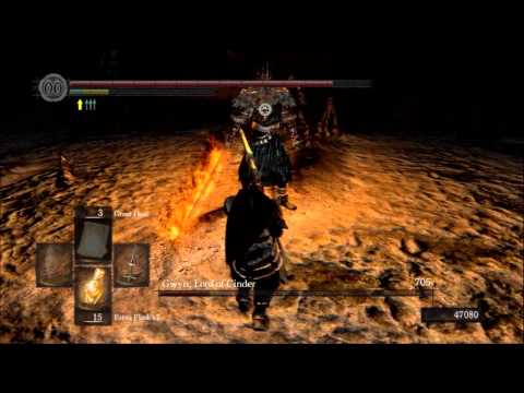 Dark Souls Boss Guide - Gwyn, Lord of Cinder + Ending