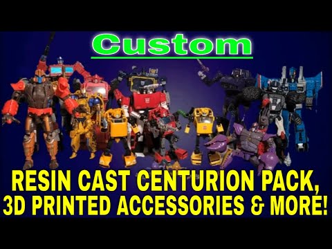 Custom Resin Centurion Pack, 3D printed Accessories and More - GotBot True Review NUMBER 942
