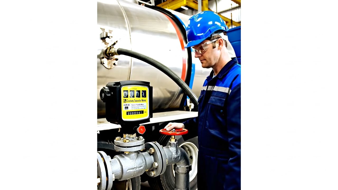 Visualized Precision | Flow Controls Metering LLC Fuel Flow Meter in Actio