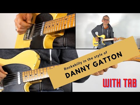 Lars Schurse - Danny Gatton style rockabilly lick