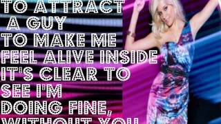 Pixie Lott Doing Fine (Without You) Lyrics