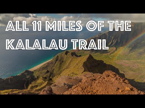 Epic 11-Mile Hike Through Hawaii's Kalalau Trail (4K)