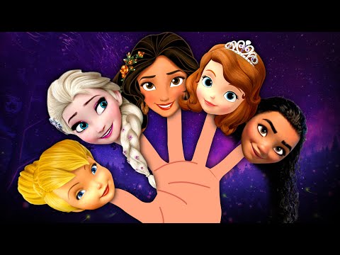 Princess Finger Family - Nursery Rhymes & Kids Songs | Cherry Berry Songs