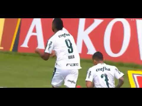 Gol de Borja - São Caetano 0 x 2 Palmeiras
