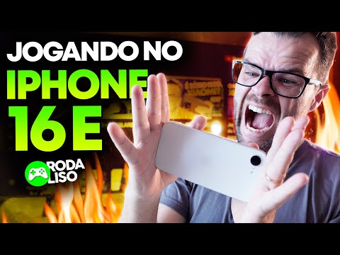 iPhone é melhor que Android em JOGOS? // RODA LISO iPhone 16E