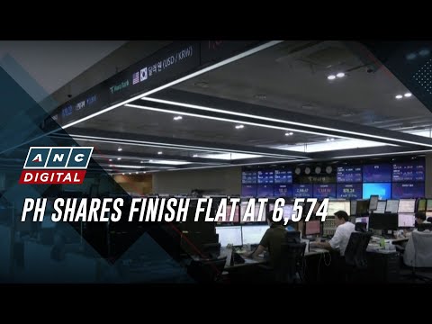 PH shares finish flat at 6,574