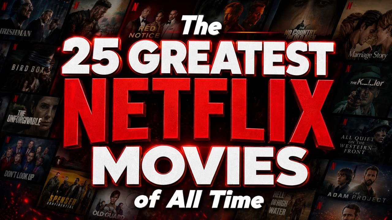 Top 25 Best NETFLIX ORIGINAL MOVIES of All Time!
