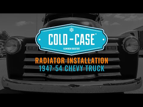 1947-54 Chevy Truck Cold Case Radiator Install