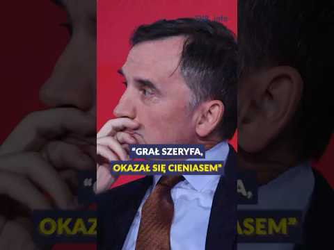 Bosacki: Ziobro grał szeryfa, okazał się cieniasem #polityka #polska #shorts