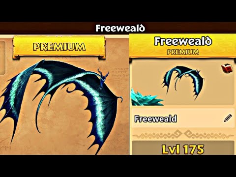 FREEWEALD (New Premium) MAX LEVEL 175 TITAN MODE - Unique Timberjack - Dragons: Rise of Berk