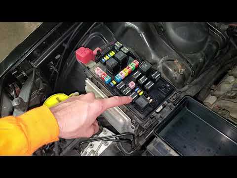 2005 Dodge Magnum Charger Relay Identification Relay Location