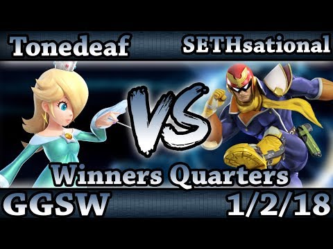 GGSW 65 - Tonedeaf (Rosalina) Vs. SETHsational (C.Falcon) Smash Wii U Winners Quarters - Smash 4