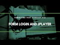 Session 12: Adding Symfony Security Form Login and jplayer media player to our PHP podcast applic...