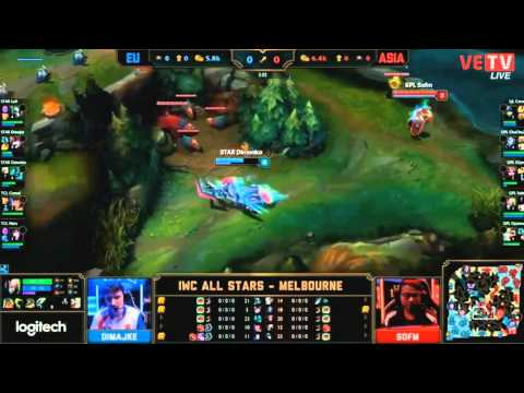 Ultimate Bravery #2 Team Asia vs Team Europe - IWC All-Star Melbourne 2015 Day 2