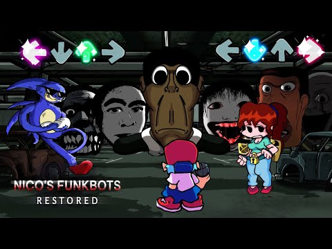 Friday Night Funkin' - Nico's Funkbots: Reimagined DEMO - Gameplay Showcase