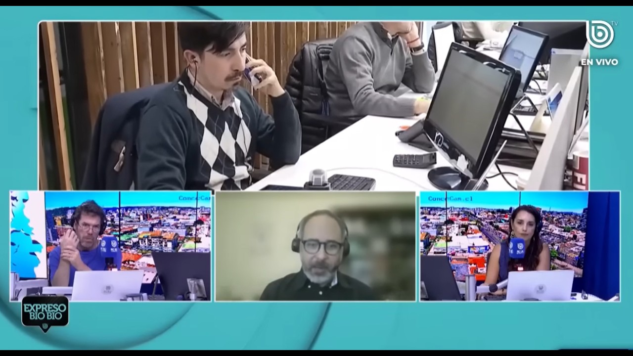 Entrevista Radio Bio Bio TV al abogado Rodrigo Díaz M. sobre la ley de 40 horas