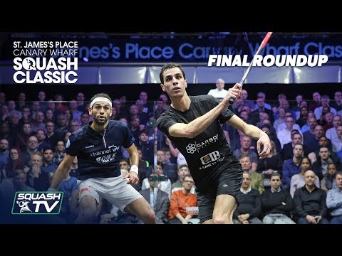Squash: Elshorbagy v Farag - SJP Canary Wharf Classic 2020 Final Roundup