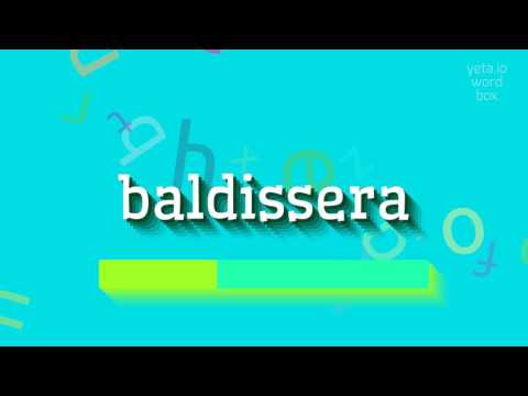 BALDISSERA - HOW TO PRONOUNCE BALDISSERA?