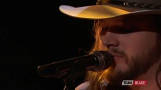 The Voice US Live Finale - Adam Wakefield "Lonesome Broken and Blue"