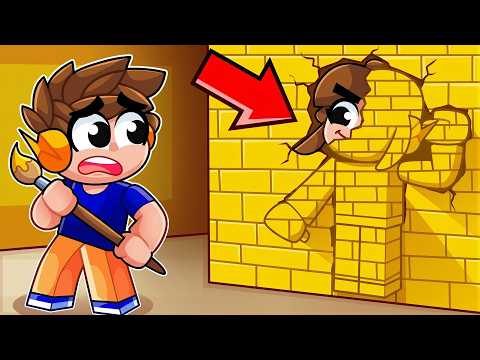 PINTE PARA SE ESCONDER NO ROBLOX! (ESCONDE-ESCONDE)