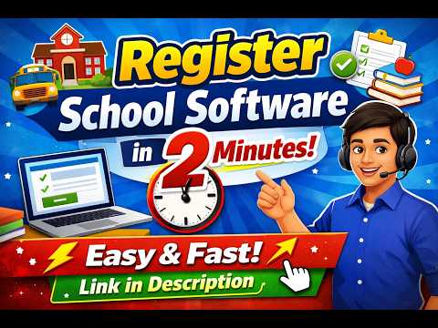 02 How to Register New School in Software | Step-by-Step Guide