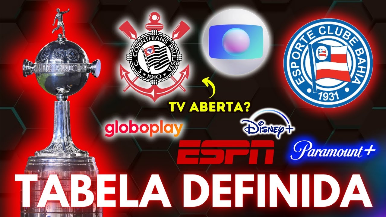 Como será a PRÉ-LIBERTADORES 2025 na TV e na INTERNET