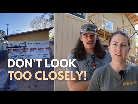 This Siding Step Was Way Harder Than We Expected | DIY Backyard ADU Ep. 8