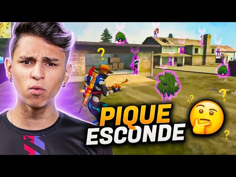 O MAIOR ESCONDE-ESCONDE DO FREE FIRE!!!
