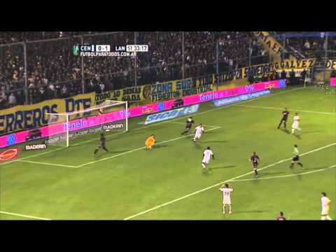 Otra salvada de Caranta. Central 0 - Lanús 1. Fecha 13. Primera División 2015. FPT.