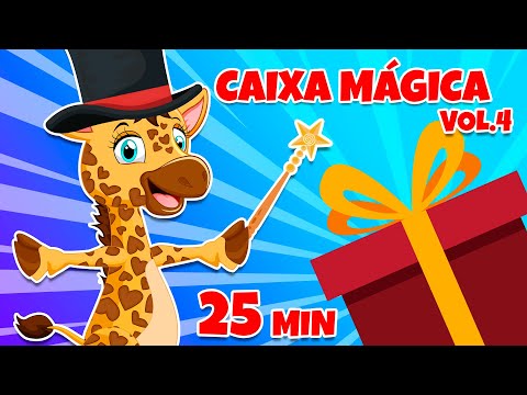 Caixa Mágica Vol. 4 - Giramille 25 min | Desenho Animado Musical