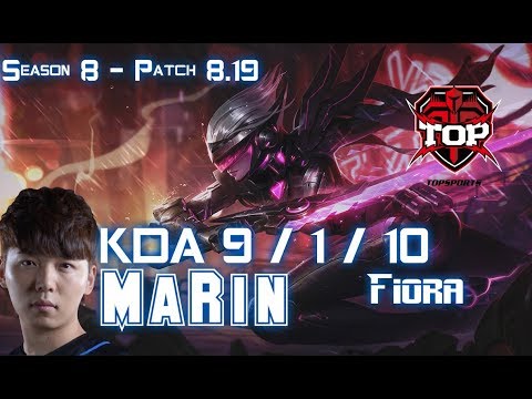 TOP MaRin FIORA vs IRELIA Top - Patch 8.19 KR Ranked