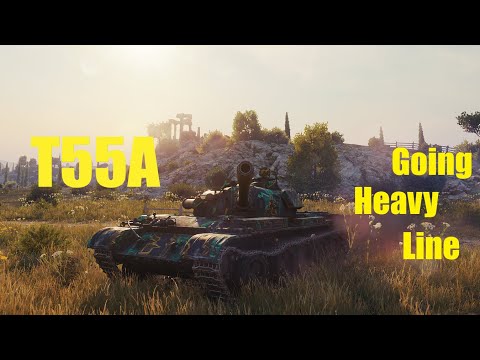 World of Tanks: T55A Goes Heavy Line