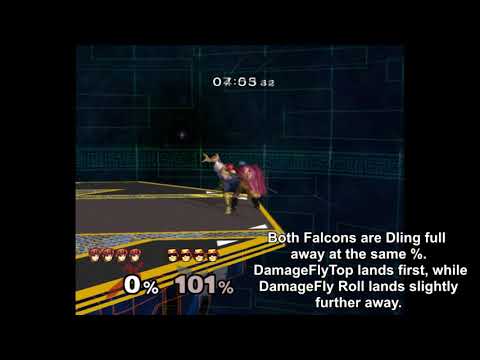 SSBM | DamageFlyRoll Quirk Showcase + Marth vs. Puff Application (READ DESC.)