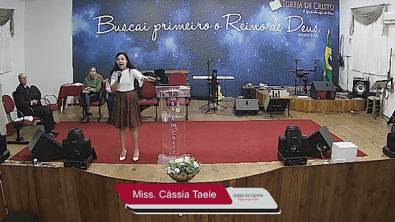 13/11/2022 - Pregação Miss. Cássia Taele, Lucas 1:37