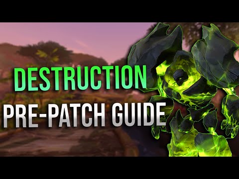 9.0 Shadowlands Pre-Patch Destruction Warlock DPS Guide! New Talents, Azerite, Essences and More!