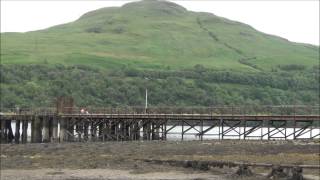 preview picture of video '37602 and 37605 on the Fort William - Euston '3 Peaks Challenge by Rail'. 21/06/14.'