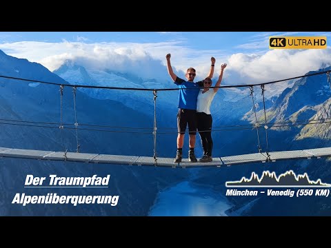 On foot across the alps - Munich Venice trail