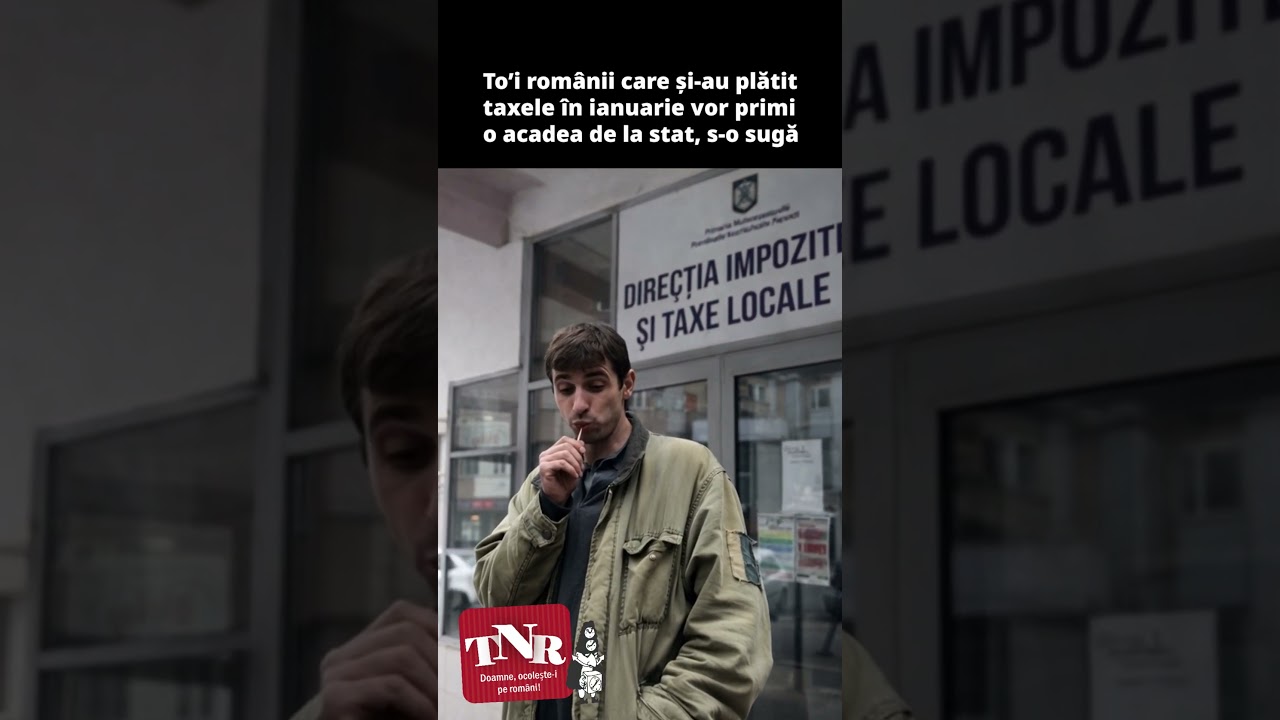 Românii care și-au plătit taxele în ianuarie vor primi o acadea de la stat, s-o sugă