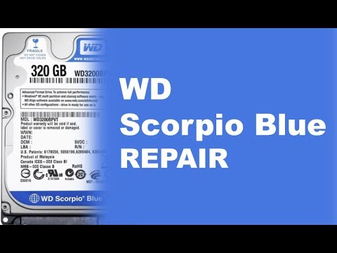 WD Scorpio Blue WD1200BEVS 701424 WD800BEVS WD1200BEVS WD1000BEVS repair data recovery