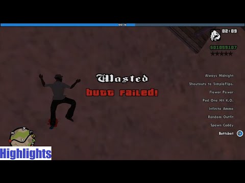 GTA SA Chaos Mod Highlights Fails, WTF, Win, and Funny Moments #7