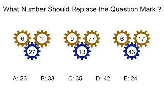 Number Pattern | Can you find what number the question mark is?