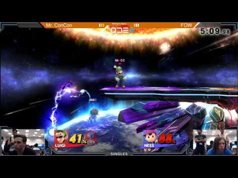 DVDA #10 Winner's Semi-Finals: Mr.ConCon (Luigi) vs FOW (Ness)